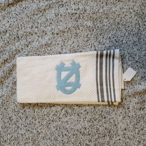 UNC embroidered hand towel